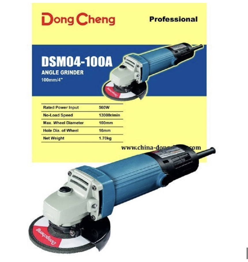 DongCheng 4-100 Angle Grinder